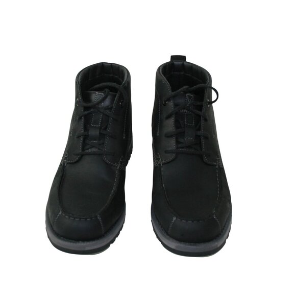 Timberland Mens Black Leather Grantly Moc Toe Chukka Ankle Boots US Size 10 main image 10